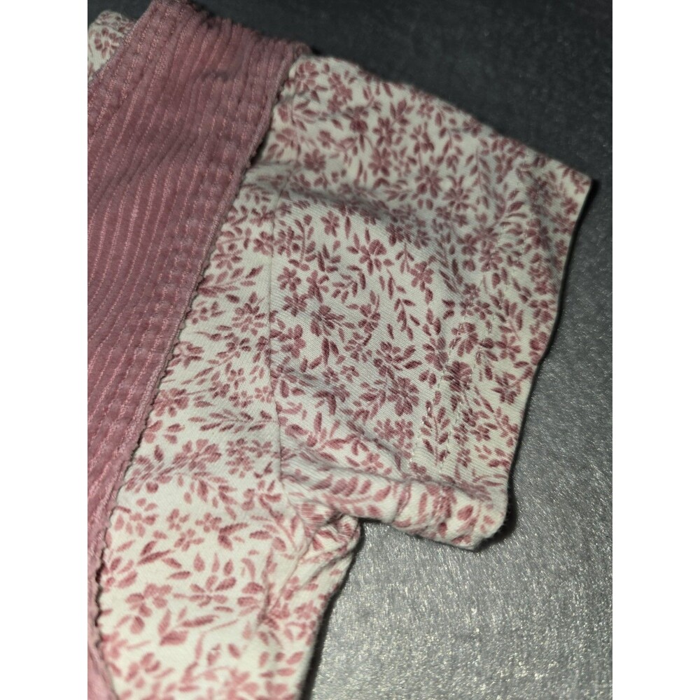 GAP Kids Pink Corduroy Jumper Dress Floral Tee 2 Piece XS 3-4 NWOT - Picture 9 of 14